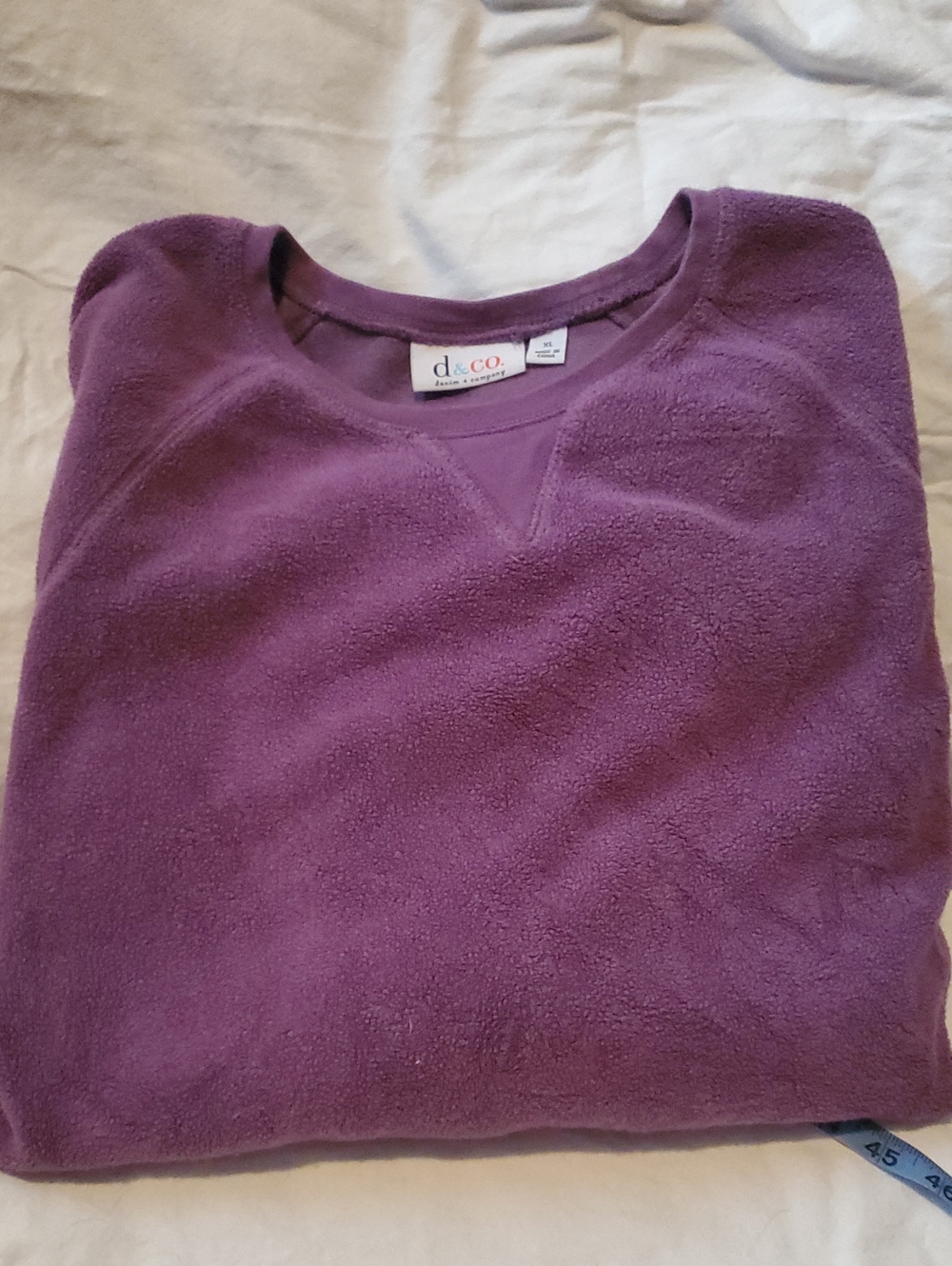 Purple Women's Fleece Sweater